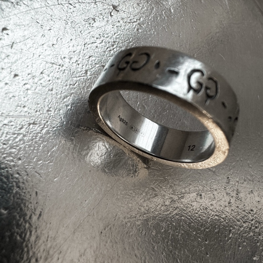 Gucci Ghost Silver Ring - image 3